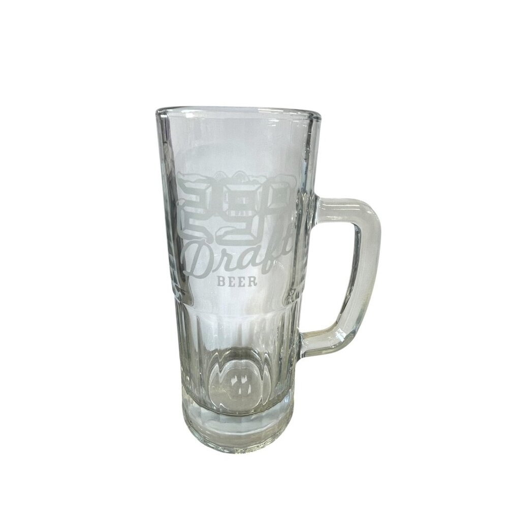 Twin Peaks Restaurant Draft Beer Mug Glass Stein 8" Tall Barware Collectible